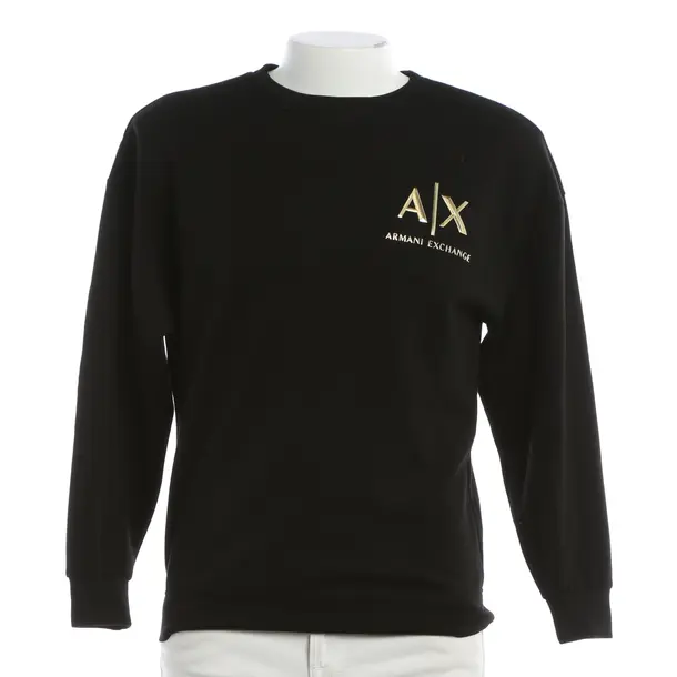 Sweatshirt, in Black, Polyamide, Armani Exchange