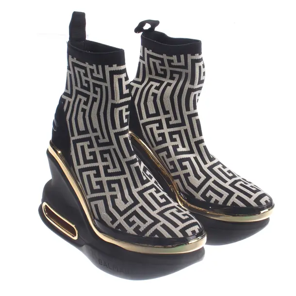 Stivaletti, in Nero, Balmain