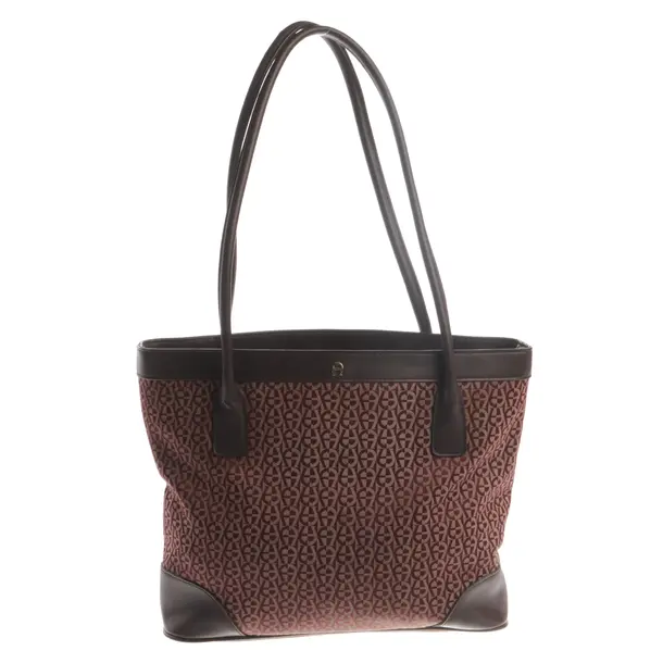 Shoulder Bag, in Bordeaux, Polyamide, Aigner