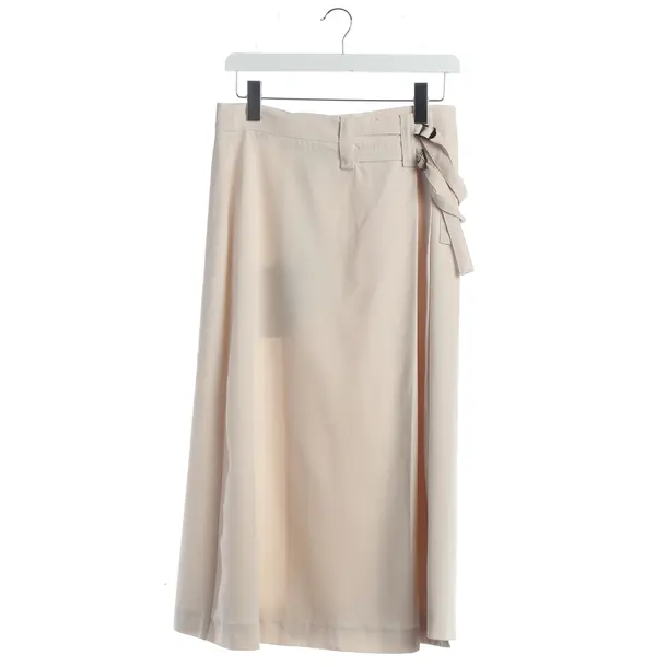 Gonna, in Beige, Lana, Bottega Veneta