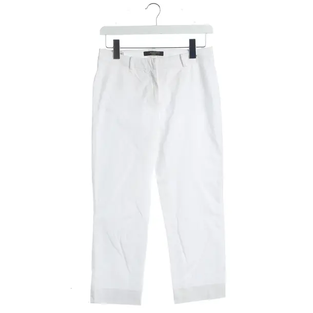 Hose, in Weiß, Baumwolle, Max Mara