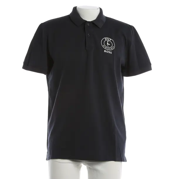 Polo Shirt, in Navy, Cotton, Hugo Boss
