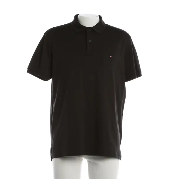 Polo Shirt, in Black, Cotton, Tommy Hilfiger