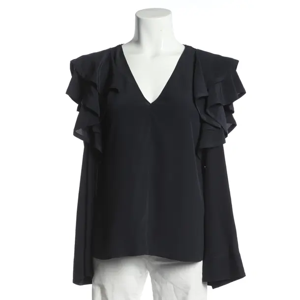 Bluse, in Blau, Seide, Dorothee Schumacher