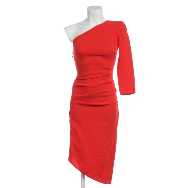 Cocktailkleid, in Rot, Viskose, Elisabetta Franchi