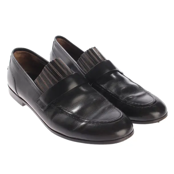 Loafers, in Black, Brunello Cucinelli