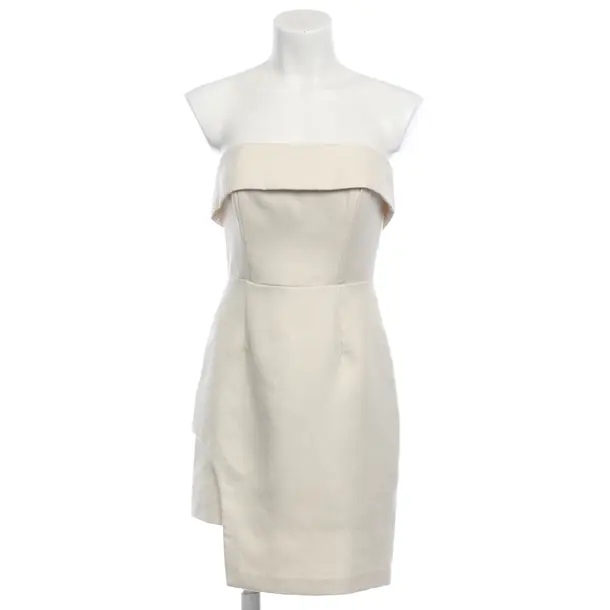 Cocktail Dress, in Cream, Polyester, Zimmermann