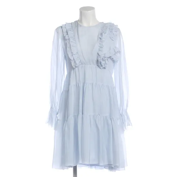 Cocktailkleid, in Hellblau, Seide, Dorothee Schumacher