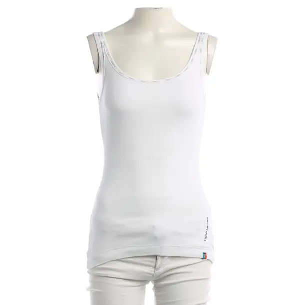 Top, in White, Cotton, Marc Cain Sports