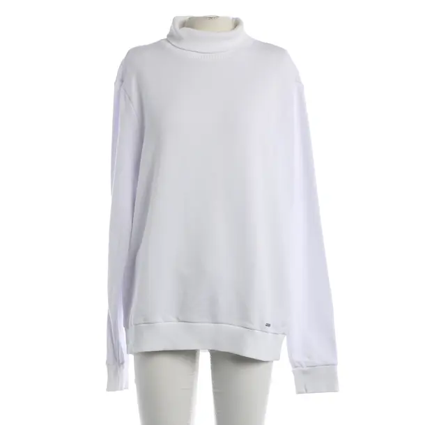 Sweatshirt, in White, Cotton, Woolrich