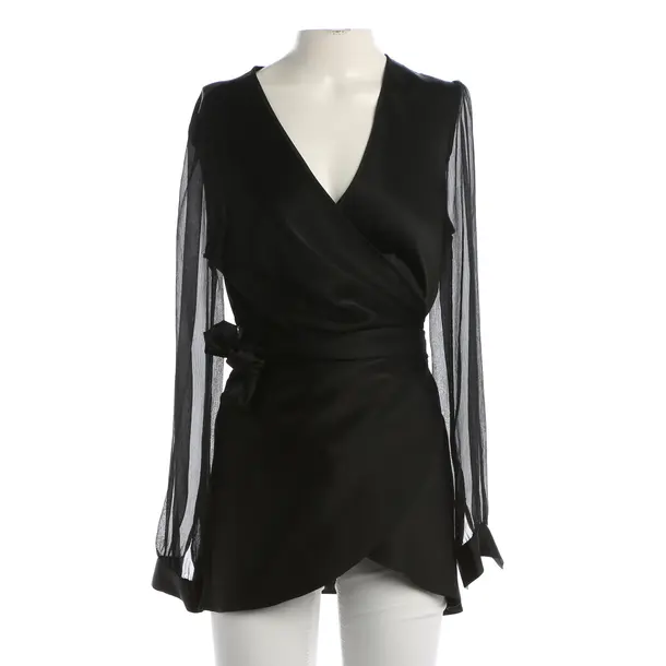 Blouse, in Black, Triacetate, Dries van Noten