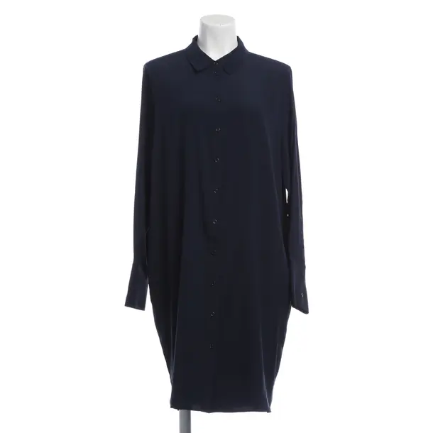 Kleid, in Navy, Seide, Herzensangelegenheit