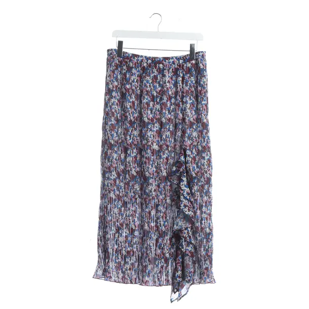 Skirt, in Multicolored, Polyester, Ganni