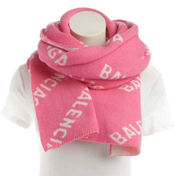 Scarf, in Light Pink, Wool, Balenciaga