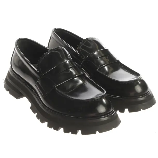 Mocassini, in Nero, Alexander McQueen