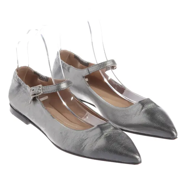 Halbschuhe, in Silber, Pomme d´or