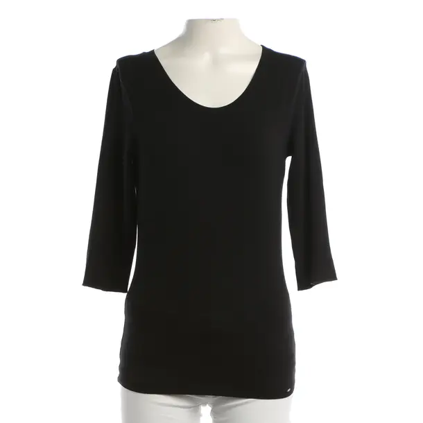 Long Sleeve Shirt, in Black, Cotton, Marc Cain