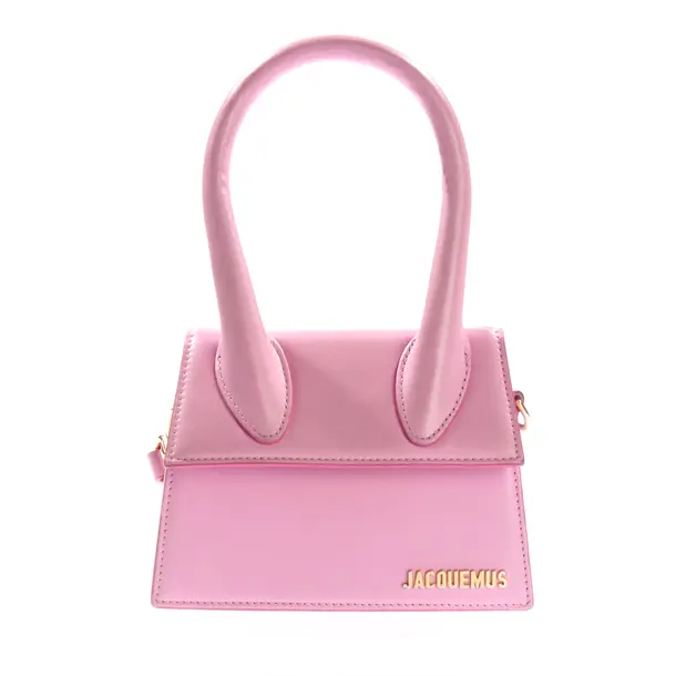 Handbag, in Light Pink, Leather, Jacquemus