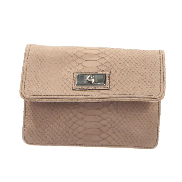 Abendtasche, in Hellbraun, Leder, Coccinelle