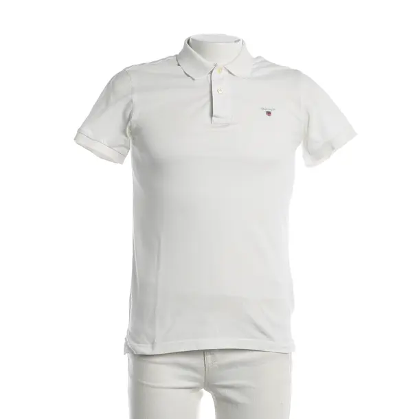 Poloshirt, in Weiß, Baumwolle, Gant