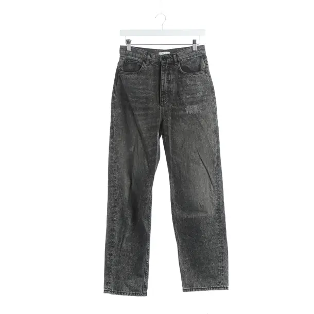 Straight Fit Jeans, in Dark Gray, Polyester, Sandro