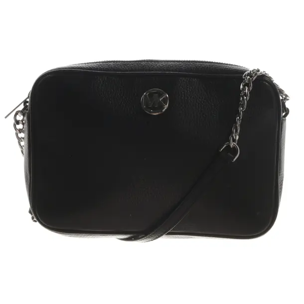 Shoulder Bag, in Black, Leather, Michael Kors