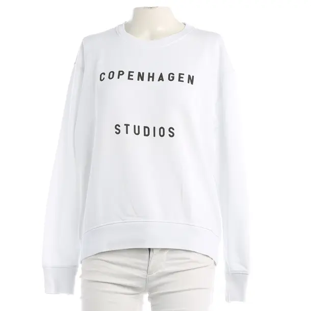 Sweatshirt, in White, Cotton, Copenhagen