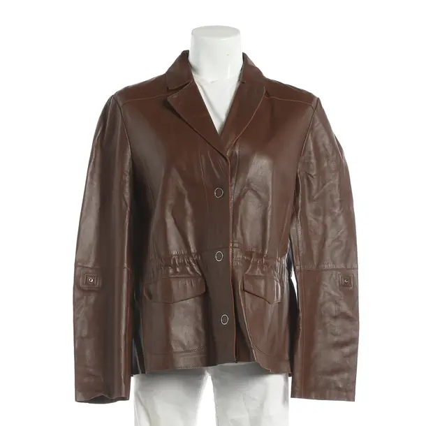 Lederjacke, in Braun, Leder, Marc Cain