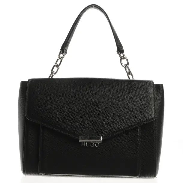 Handbag, in Black, Leather, Hugo Boss