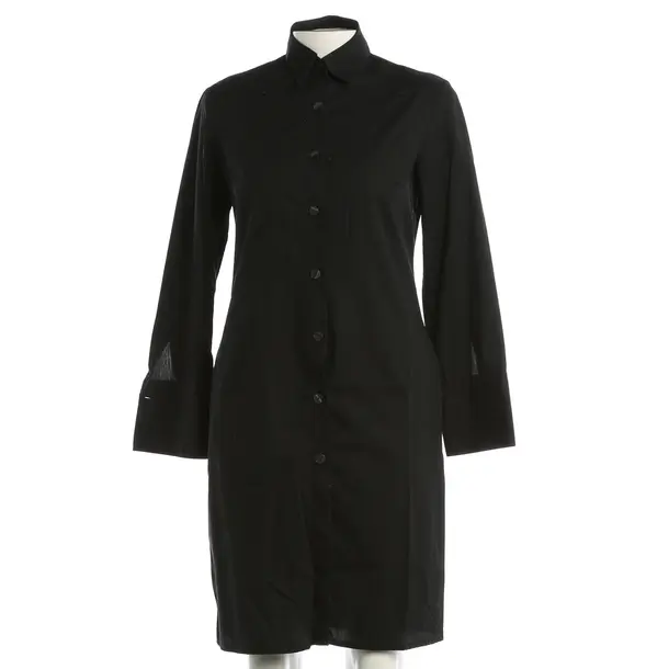 Dress, in Black, Cotton, Robert Friedman