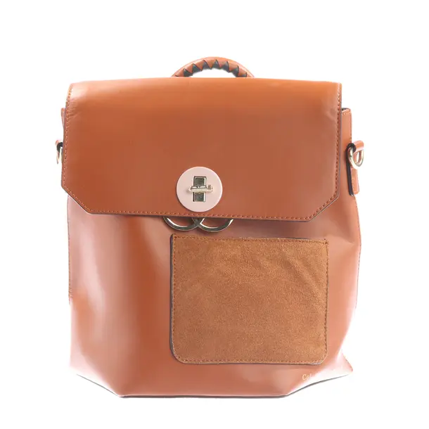 Backpack, in Brown, Leather, Ted Baker