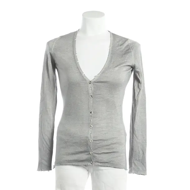 Cardigan, in Gray, Cashmere, Avant Toi
