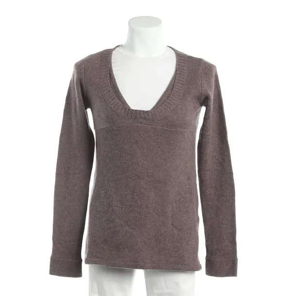 Jumper, in Purple, Linen, Closed