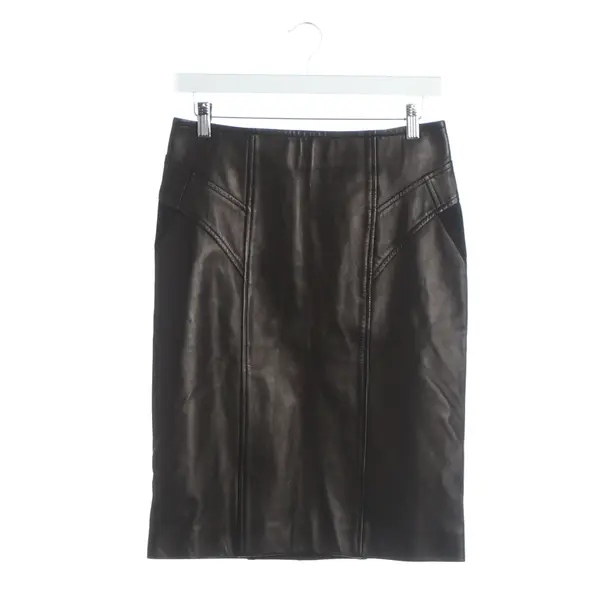 Skirt, in Black, Linen, Diane von Furstenberg