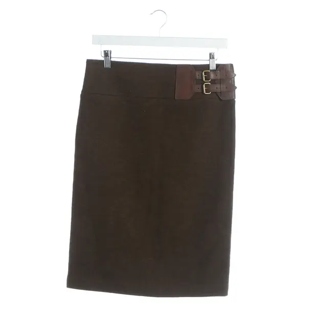 Skirt, in Dark Green, Linen, Polo Ralph Lauren
