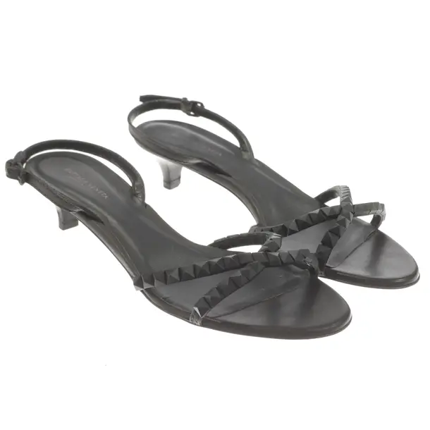 Sandali, in Nero, Bottega Veneta