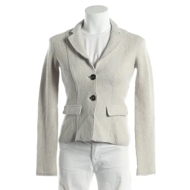Strickjacke, in Grau, Wolle, Marc Cain