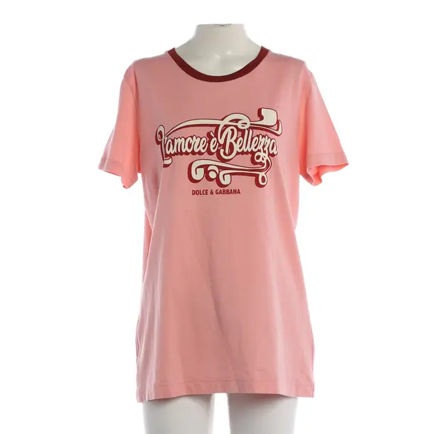 Shirt, in Hellrosa, Baumwolle, Dolce & Gabbana