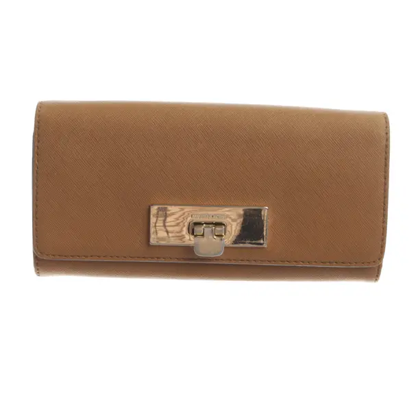 Wallet, in Light Brown, Leather, Michael Kors