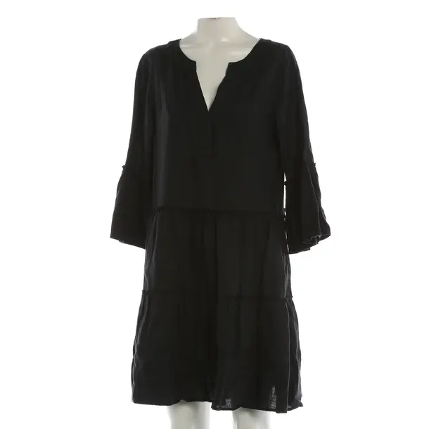 Dress, in Black, Linen, Mrs & Hugs