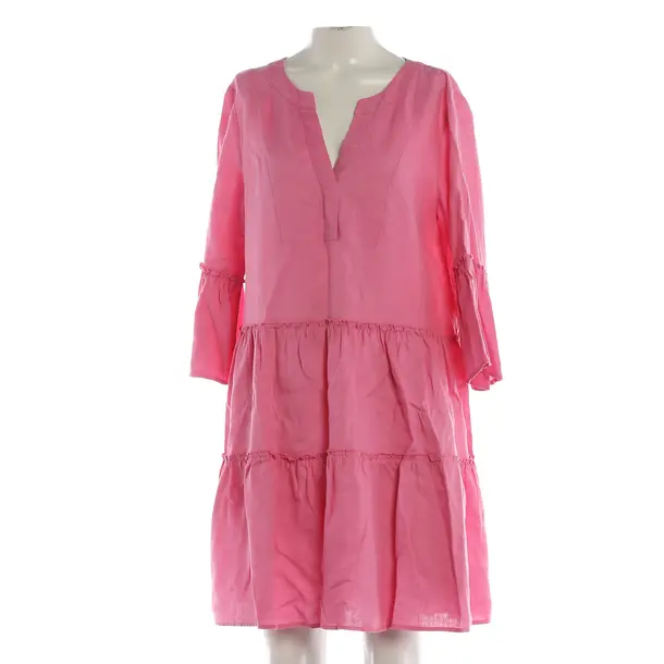 Dress, in Pink, Linen, Mrs & Hugs