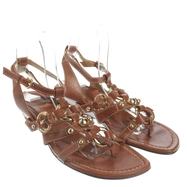Heeled Sandals, in Brown, Stuart Weitzman