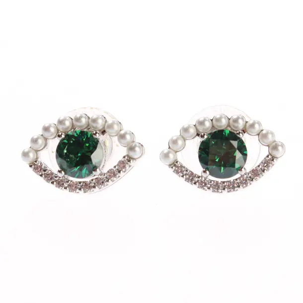 Earrings, in Multicolored, Metal (metallic, metallized), Swarovski