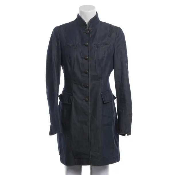 Summer Coat, in Blue, Cotton, Schneiders