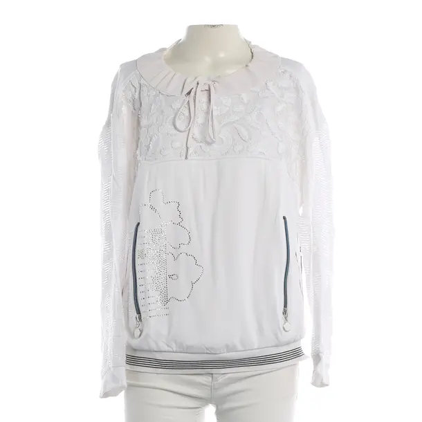Sweatshirt, in Weiß, Viskose, Sportalm
