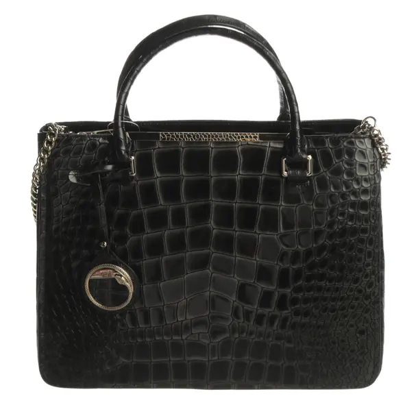 Handbag, in Black, Leather, cavalli CLASS