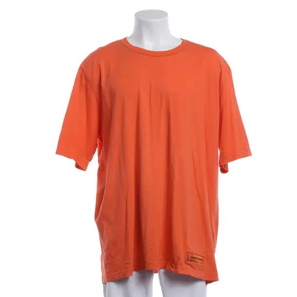 T-Shirt, in Orange, Cotton, Heron Preston