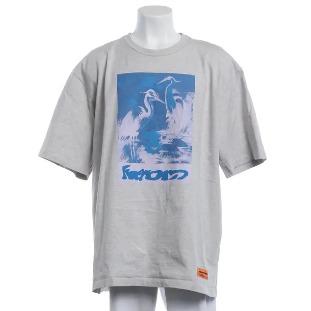 Maglietta, in Grigio, Cotone, Heron Preston