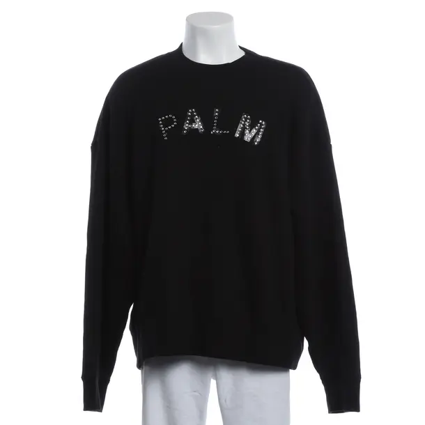 Sweatshirt, in Black, Cotton, Palm Angels