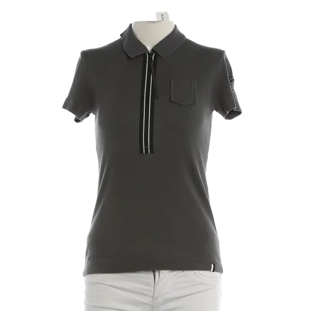 Poloshirt, in Grau, Baumwolle, Marc Cain Sports